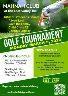 Golf Tournament flyer 2026