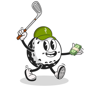 Golf Ball Cartoon