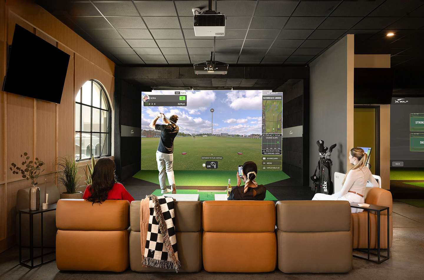 Simulator Golf Card