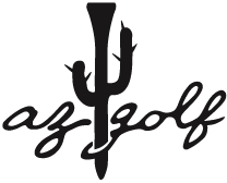 AZ GOLF Logo - Black 100 x 85 150 dpi
