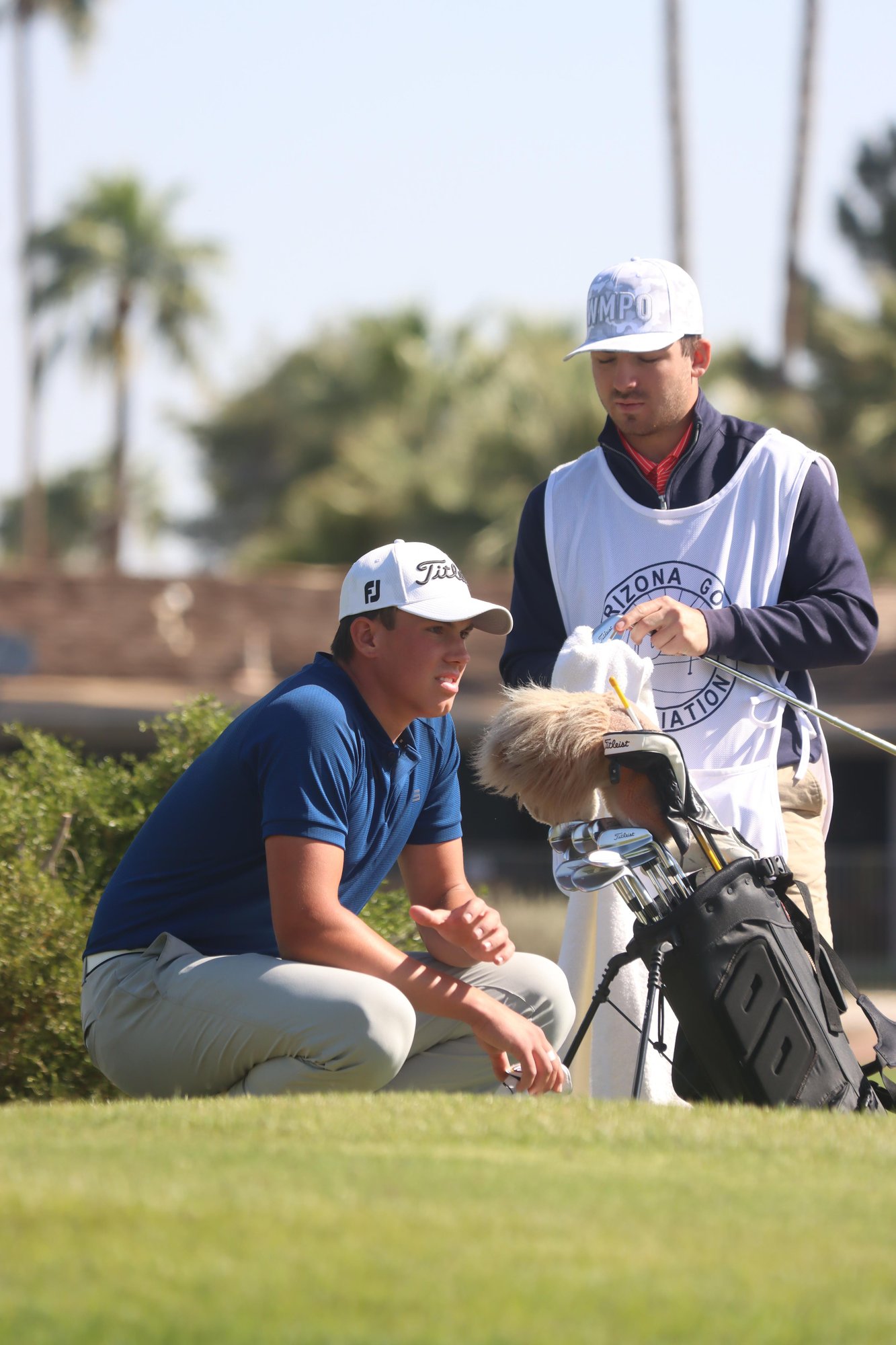Player and Caddie