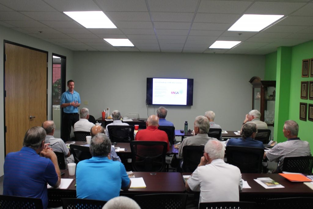 Derek Leading a Seminar