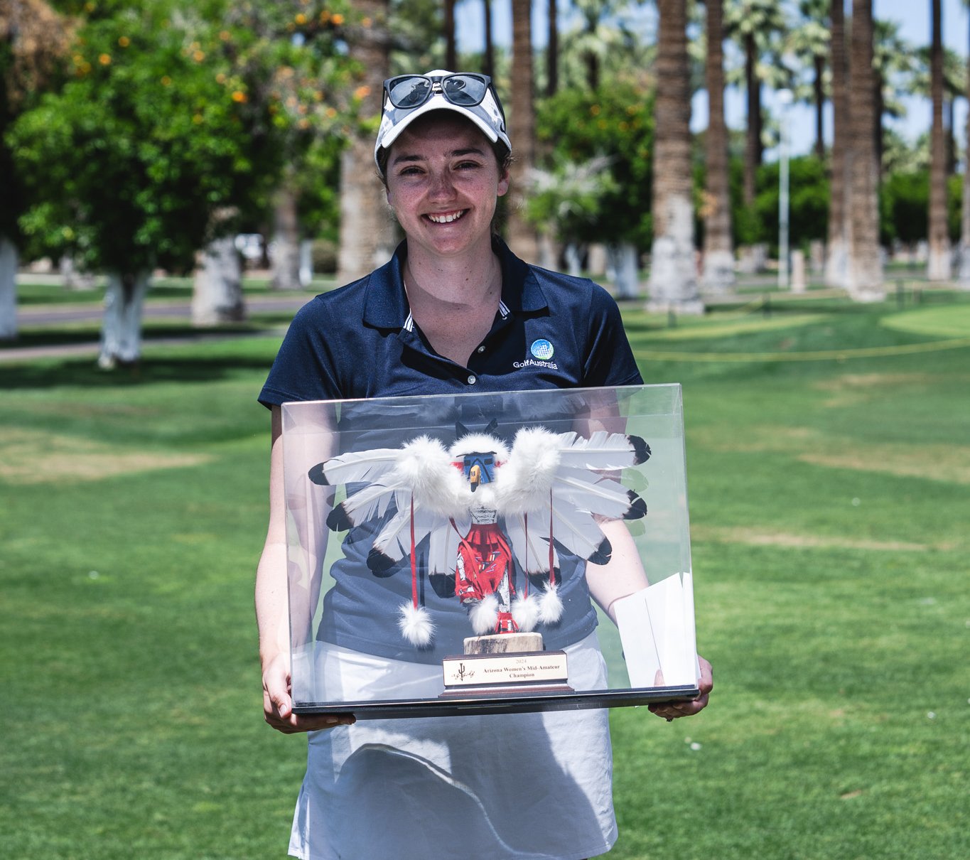 Hodgkins goes back-to-back at AGA Women's Mid-Am